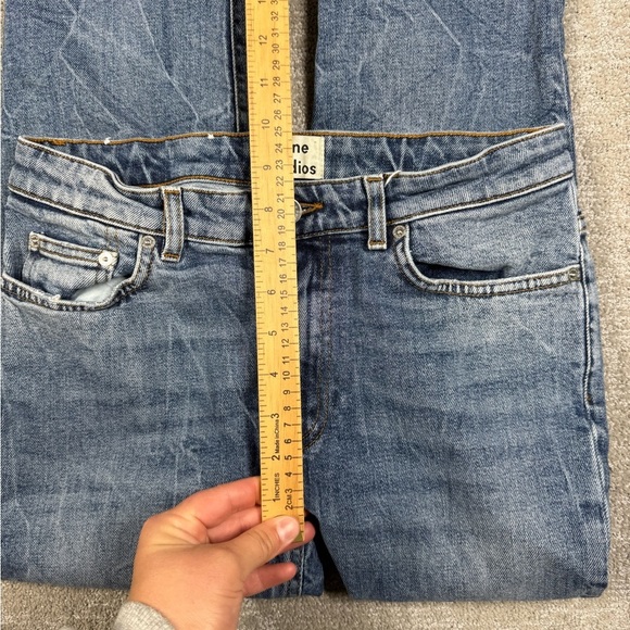 Acne Studios Row Fringe CLTVT Minimalist Casual Jeans Size 26/32 - Picture 6 of 8